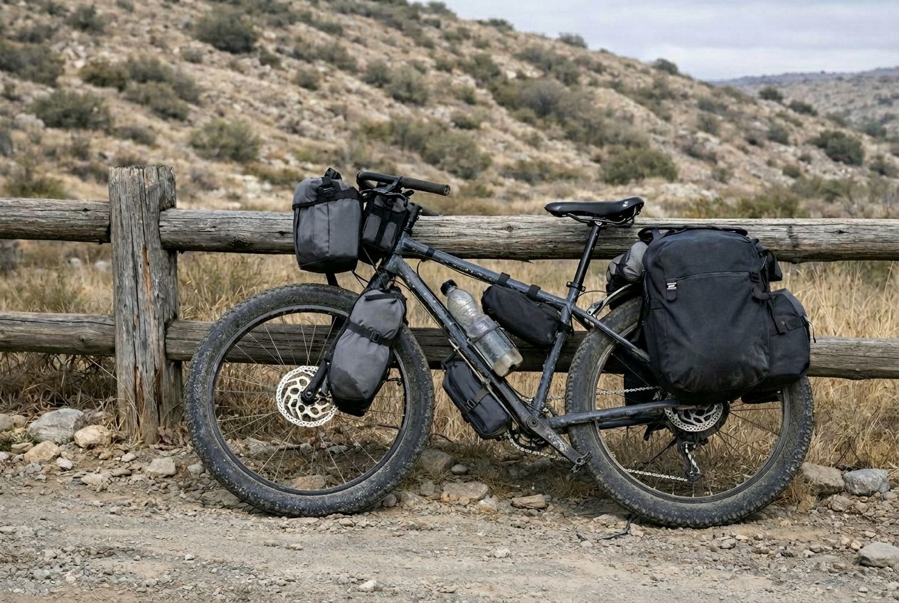 Travel Bike with panniers